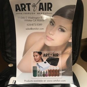 Air brush makeup kit